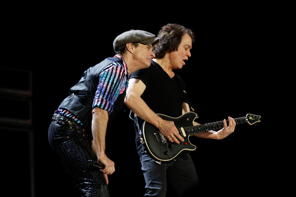 David Lee Roth and Eddie Van Halen