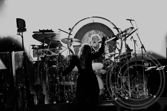 Stevie Nicks and Mick Fleetwood (Fleetwood Mac) at Staples Center