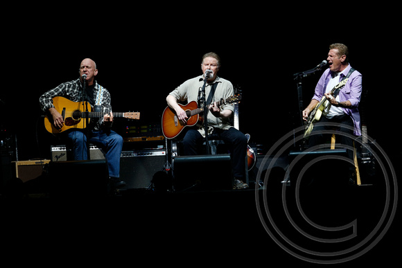 The Eagles (Bernie Leadon, Don Henley, and Glenn Frey) at the United Center