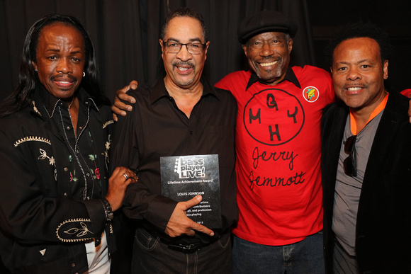 Verdine White, George Johnson, Jerry Jemmott, Freddie Washington