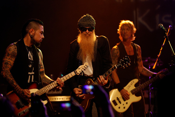 Dave Navarro, Billy Gibbons, Duff McKagan