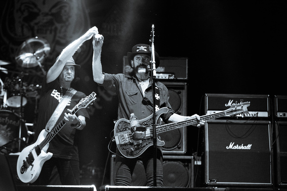 Phil Campbell and Lemmy